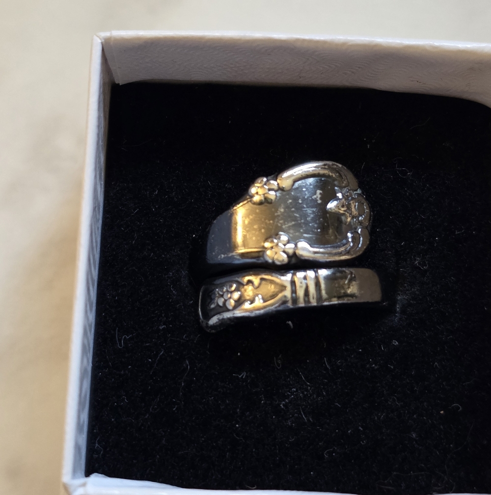 Classic Silver Spoon Ring